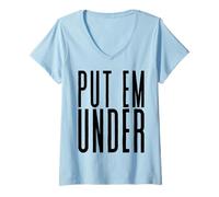 Women's Put Em Under V-Neck T-Shirt