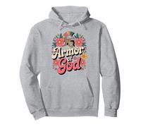 Womens Put On The Full Armor Of God Pullover Hoodie