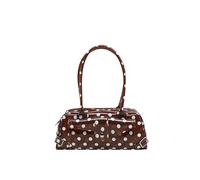 Women's PVC Polka Dot Cosmetic Bag, Large 280x120x80mm, Makeup & Travel Pur