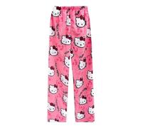 Women's Pyjama Bottoms Cat Fluffy Pyjamas Bottoms Cute Anime Flannel Pyjamas Comfy Lounge Pants Plus Size Pj Bottoms Lounge Wear