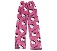 Womens Pyjama Bottoms, Flannel Pjs Pants for Women Anime Cartoon Super Soft Comfort Warm Fluffy Pyjamas Pants Cute Y2K Kawaii Casual Home Lounge Trousers Pj Sleeping Pajamas Bottoms for Autumn Winter