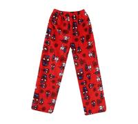 Womens Pyjamas Bottoms - Flannel Pjs Bottoms for Women Long Cute Anime Cartoon Super Soft Comfy Warm Fluffy Pajamas Y2K Kawaii Casual Home Lounge Trousers Pj Sleepwear Pyjama Pants for Autumn Winter