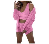 Womens Pyjamas Set Fluffy Promotions Pyjamas Silk Pyjamas for Women Pyjamas for Women Shorts Set Womens Short Pyjamas Set Womens Pyjamas Size 24-26 Night Pyjamas Womens Short Sleeve Pyjamas Women