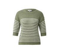Women's Quality Cotton Blend Loose Fit Knit Pullover s.Oliver Vert 48