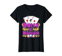 Women's Queen of Blackjack Value Graphic T-Shirt