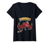 Women's Quetzalcoatlus V-Neck T-Shirt