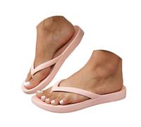 Women's Quick-Dry Shower Shoes Memory Foam Flip Flops Summer Beach Thong Flat Sandals Non-Slip Orthopedic Plantar Fasciitis Beach Recovery Slides with Soft Straps for Summer Pool Slides (4)