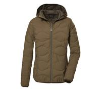 Women's quilted hooded jacket Killtec GW 21 Vert 50