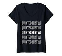 Womens Quintessential V-Neck T-Shirt