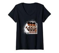Women's R&B Singer At Renfrew Ferry Glasgow 2003 V-Neck T-Shirt