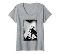 Women's R.E.M. Live in Concert Michael Stipe Michael Robert Williams V-Neck T-Shirt