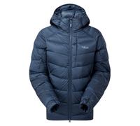 Rab Women's Down Jacket Glaceon Pro – Lightweight for Hiking & Climbing – Tempest Blue L