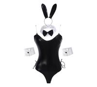Women's Rabbit Cosplay Costume | Comfortable and Great Visual with Hairband, Rabbit Cosplay Lingerie Set - Ideal for Romantic Evenings and Dates, Halloween, Gatherings