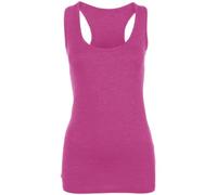 Women's Racerback Tank Top Vest Muscle Fit Plain Summer Gym Sports Wear T-Shirts for Ladies Race Back Vest Fuchsia 8-10