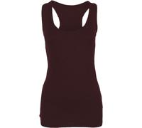 Women's Racerback Tank Top Vest Muscle Fit Plain Summer Gym Sports Wear T-Shirts for Ladies Race Back Vest Brown 20-22