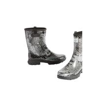 Women's rain boots Aigle Alya Print White 41