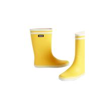 Aigle Women's Falkland 2 Rain Boot, Yellow White, 6.5 UK