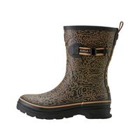 Ariat Womens Rain Boots Kelmarsh Mid, Butterfly Graphic, Mid-Calf, Multi Ocelot Print UK 7