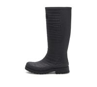 Women's rain boots Woden Le Croco Noir 41