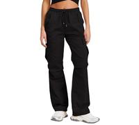 Women's Rain Trousers, Waterproof Bicycle Overtrousers, Windproof, Lightweight Outdoor Trousers, Wide Leg, Softshell Trousers, Quick-Drying Hiking Trousers, Cargo Trousers, Trekking Trousers with Zip