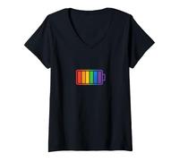 Women's Rainbow Flag, Gay Pride 2025, Pride, Bear Pride Flag, Gay V-Neck T-Shirt