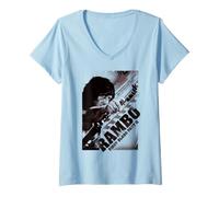 Women's Rambo First Blood Part II Compound Bow V-Neck T-Shirt