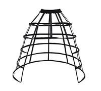 Women's Rare Vintage Cage Pannier 5 Hoop Fishbone Skirt Victorian Bustle Petticoat (Front Open), Black, One Size