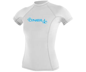Women's rashguard O'Neill wetsuits Basic Skins Blanc XL