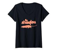 Womens Rat The Stranglers V-Neck T-Shirt