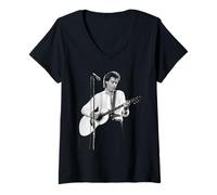 Women's Ray Davies The Kinks Reading Festival 1981 V-Neck T-Shirt
