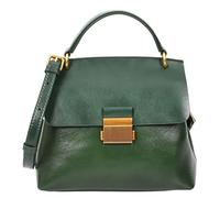Womens Real Leather Handbag Small Cross Body Shoulder Bag Gabriella Green House of Leather Green Small