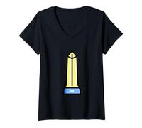 Womens Really Like Obelisks - Obelisk Monument V-Neck T-Shirt