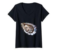 Womens Really Like Oysters - Oyster Shucker V-Neck T-Shirt
