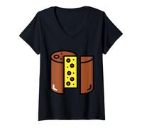 Womens Really Like Panettone Italian Sweet Bread V-Neck T-Shirt