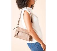 Womens Rebecca Crossbody Bag With Multi Pockets Taupe One Size