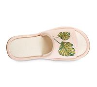 Women's Recycled Microterry Staycation Slide with Enhanced Heel Cushion, Evening Sand, 7-8