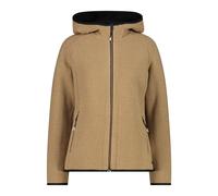 Women's recycled wooltech hoodie CMP Beige L