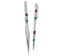 Womens Red Rose Pen and Letter Opener Gift Boxed Set - Charles Rennie Mackintosh Design
