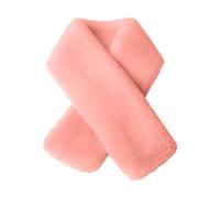 Women's Red Winter and Men's Scarf, Keep the Neck Wrap Scarf Outside, Wool and Plush Scarf, Winter Warmer for Men and Women Scarf, Patterned Scarf, pink, A