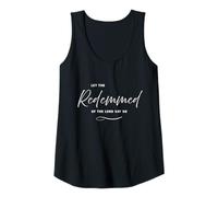 Womens Redeemed, Men, Women and Youth Tank Top