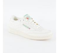 Womens Reebok Club C 85 Vintage DV6434 Chalk White Leather Casual Lace Trainers