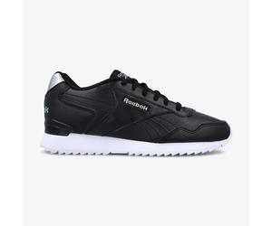 Women's Reebok Glide Leather Ripple Clip Trainers Black ID1964 RRP £99.99