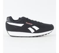 Reebok Womenss Classics Rewind Run Trainers in Black-White Textile - Size UK 3.5