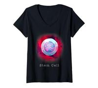 Women's Regenerative Medicine Stem Cells V-Neck T-Shirt