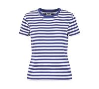 Women's regular striped T-shirt Urban Classics Blanc XS