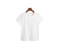 Gant for woman. 4200200 Shield T-shirt white (XL), Casual, Cotton, Short sleeve