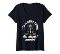 Women's Reiki Thing It's A Reiki Thing You Wouldn't Understand V-Neck T-Shirt