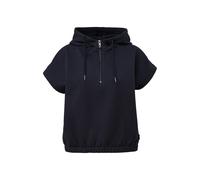 Women's Relaxed Fit Hooded Sleeveless Sweatshirt s.Oliver Bleu 36