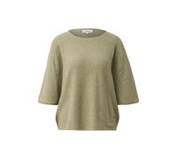 Women's Relaxed Fit Quality Knitted Cotton Blend Pullover s.Oliver Vert 42
