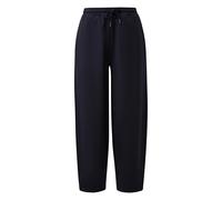 Women's Relaxed Fit Tapered Leg Jogging Trousers with Elastic Waistband s.Oliver Bleu 48